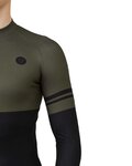 AGU maillot de invierno de manga larga - DUO WINTER - negro/verde