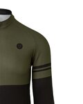 AGU maillot de invierno de manga larga - DUO WINTER - negro/verde