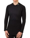 AGU camiseta de manga larga - WINTER WIND BREAKER - negro