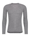 AGU camiseta de manga larga - WINTERDAY MERINO - gris