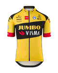AGU jersey de manga corta - JUMBO-VISMA 2020 - amarillo/negro