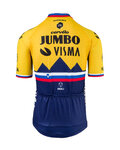 AGU jersey de manga corta - JUMBO-VISMA 2021 - azul/amarillo
