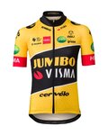 AGU jersey de manga corta - JUMBO-VISMA 22 KIDS - amarillo/negro