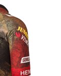 AGU jersey de manga corta - JUMBO-VISMA 2022 - marrón/azul/amarillo/negro/rojo