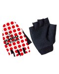 AGU guantes de dedos cortos - JUMBO-VISMA 2022 - rojo/blanco
