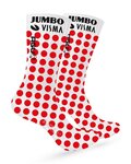 AGU calcetines clásicos - JUMBO-VISMA 2022 - negro/blanco