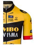 AGU jersey de manga corta - JUMBO-VISMA 2023 - amarillo/negro