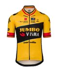 AGU jersey de manga corta - JUMBO-VISMA 2023 WOUT VAN AERT - negro/amarillo