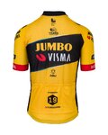 AGU jersey de manga corta - JUMBO-VISMA 2023 JONAS VINGEGAARD - negro/amarillo