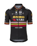 AGU jersey de manga corta - JUMBO-VISMA TRIPLE VICTORY 2023 - negro