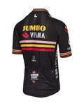 AGU jersey de manga corta - JUMBO-VISMA TRIPLE VICTORY 2023 - negro