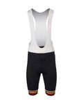 AGU pantalones cortos de tirantes - JUMBO-VISMA TRIPLE VICTORY 2023 - negro
