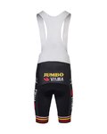 AGU pantalones cortos de tirantes - JUMBO-VISMA TRIPLE VICTORY 2023 - negro