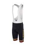 AGU pantalones cortos de tirantes - JUMBO-VISMA TRIPLE VICTORY 2023 - negro