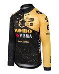 AGU maillot de verano de manga larga - JUMBO-VISMA VELODROME TDF 2023 - amarillo/negro
