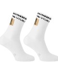 AGU calcetines clásicos - JUMBO-VISMA VELODROME TDF 2023 - blanco