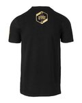 AGU Camiseta de manga corta - JUMBO-VISMA VELODROME TDF 2023 - negro