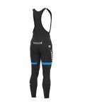 ALÉ pantalones largos con tirantes - BAHRAIN VICTORIOUS 2023 - negro