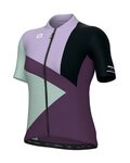 ALÉ jersey de manga corta - NEXT PRAGMA LADY - verde/granate/púrpura