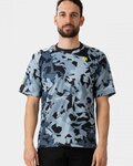 ALÉ jersey de manga corta - CORNER OFF ROAD - gris/negro