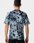 ALÉ jersey de manga corta - CORNER OFF ROAD - gris/negro