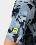 ALÉ jersey de manga corta - CORNER OFF ROAD - gris/negro
