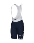 ALÉ pantalones cortos de tirantes - GROUPAMA FDJ 2023 - azul