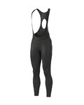 ALÉ pantalones largos con tirantes - SPEEDFONDO THERMO - negro