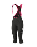 ALÉ Pantalón 3/4 con tirantes - WINTER LADY - negro