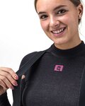 ALÉ camiseta de manga larga - SEAMLESS WOOL LADY - gris