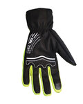 ALÉ guantes de dedos largos - WINTER - amarillo/negro