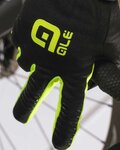 ALÉ guantes de dedos largos - WINTER - amarillo/negro
