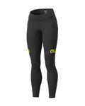 ALÉ pantalones largos sin tirantes - BLEND LADY WINTER - negro/amarillo
