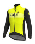 ALÉ chaqueta aislante - LOGO DWR STRETCH - negro/amarillo