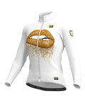 ALÉ maillot de invierno de manga larga - LIPS LADY WINTER - dorado/blanco