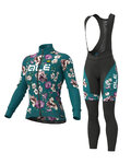 ALÉ jersey y pantalón de invierno - FIORI LADY WINTER - negro/verde