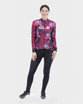 ALÉ maillot de invierno de manga larga - AMAZZONIA LADY WNT - negro/rosa