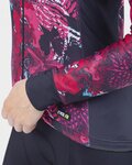 ALÉ maillot de invierno de manga larga - AMAZZONIA LADY WNT - negro/rosa