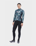 ALÉ maillot de invierno de manga larga - AMAZZONIA LADY WNT - negro/verde