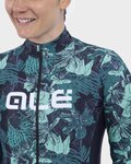 ALÉ maillot de invierno de manga larga - AMAZZONIA LADY WNT - negro/verde