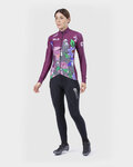 ALÉ maillot de invierno de manga larga - PR-R CITY LADY WNT - granate