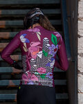 ALÉ maillot de invierno de manga larga - PR-R CITY LADY WNT - granate