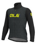 ALÉ chaqueta aislante - SOLID CROSS - gris/negro