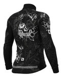 ALÉ maillot de invierno de manga larga - SKULL WINTER - negro/blanco