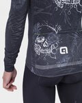ALÉ maillot de invierno de manga larga - SKULL WINTER - negro/blanco