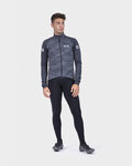 ALÉ chaqueta aislante - SOLID SHARP WINTER - negro/gris