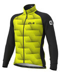 ALÉ chaqueta y pantalón de invierno - SOLID SHARP WINTER - negro/amarillo