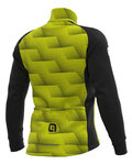 ALÉ chaqueta y pantalón de invierno - SOLID SHARP WINTER - negro/amarillo