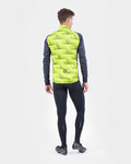 ALÉ chaqueta y pantalón de invierno - SOLID SHARP WINTER - negro/amarillo