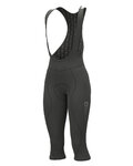 ALÉ Pantalón 3/4 con tirantes - ESSENTIAL LADY WNT - negro